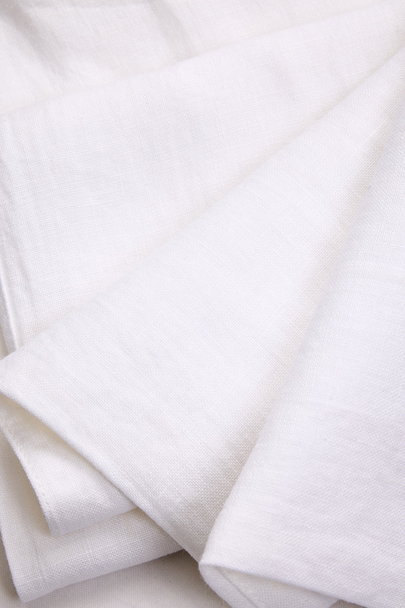100% Linen Straight Fit Luxe Trousers
