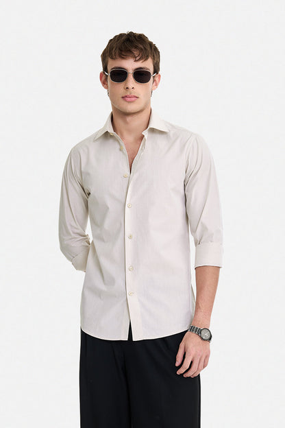 Slim Fit 100% Cotton Luxe Shirt
