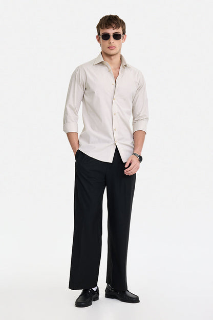 Slim Fit 100% Cotton Luxe Shirt