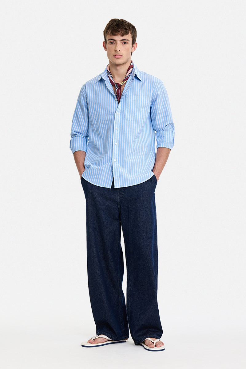 100% Cotton Stripes Shirt