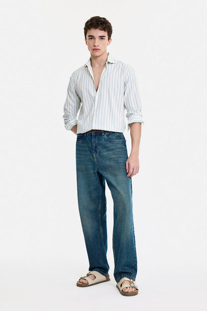 Regular Fit Stripes Shirt