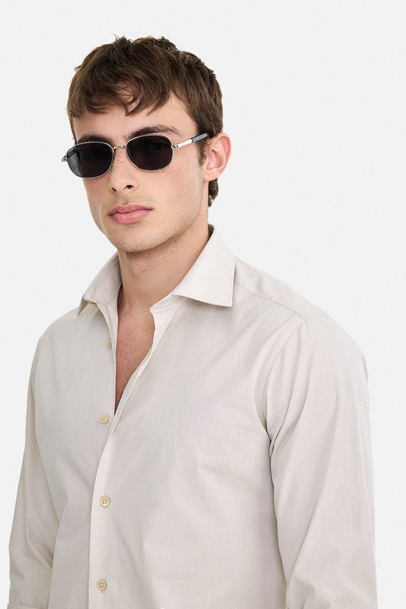 Slim Fit 100% Cotton Luxe Shirt