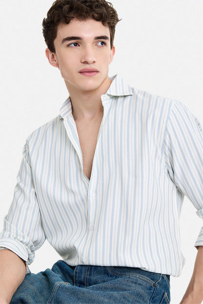 Regular Fit Stripes Shirt
