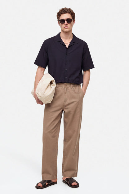 Brown Baggy Trousers