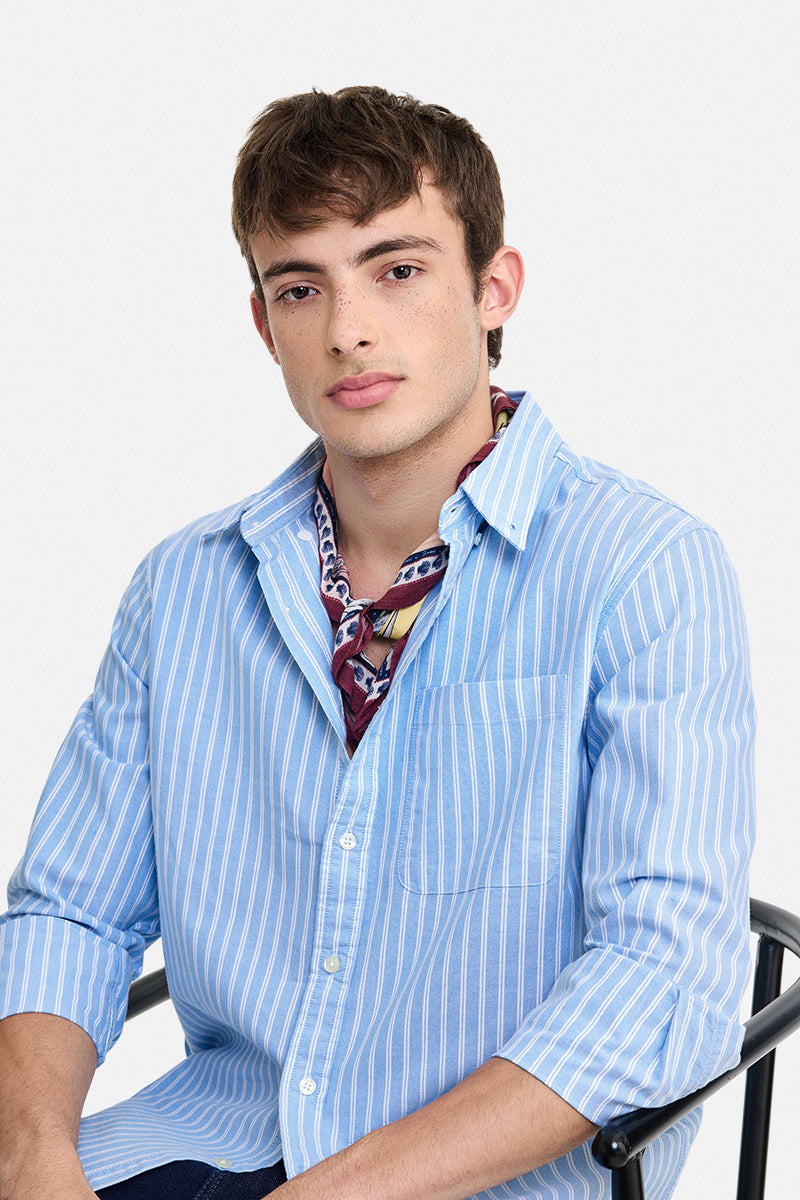 100% Cotton Stripes Shirt