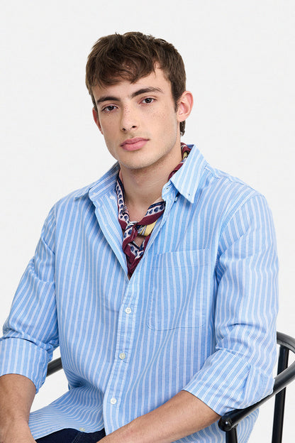 100% Cotton Stripes Shirt