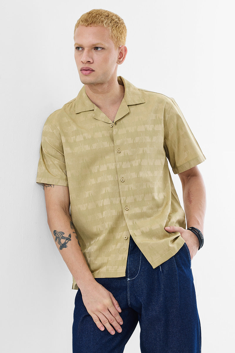Box Fit Self-design Shirt