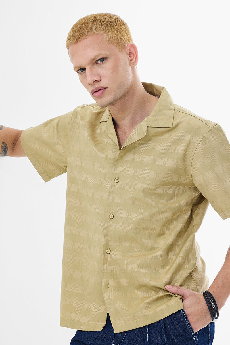Box Fit Self-design Shirt