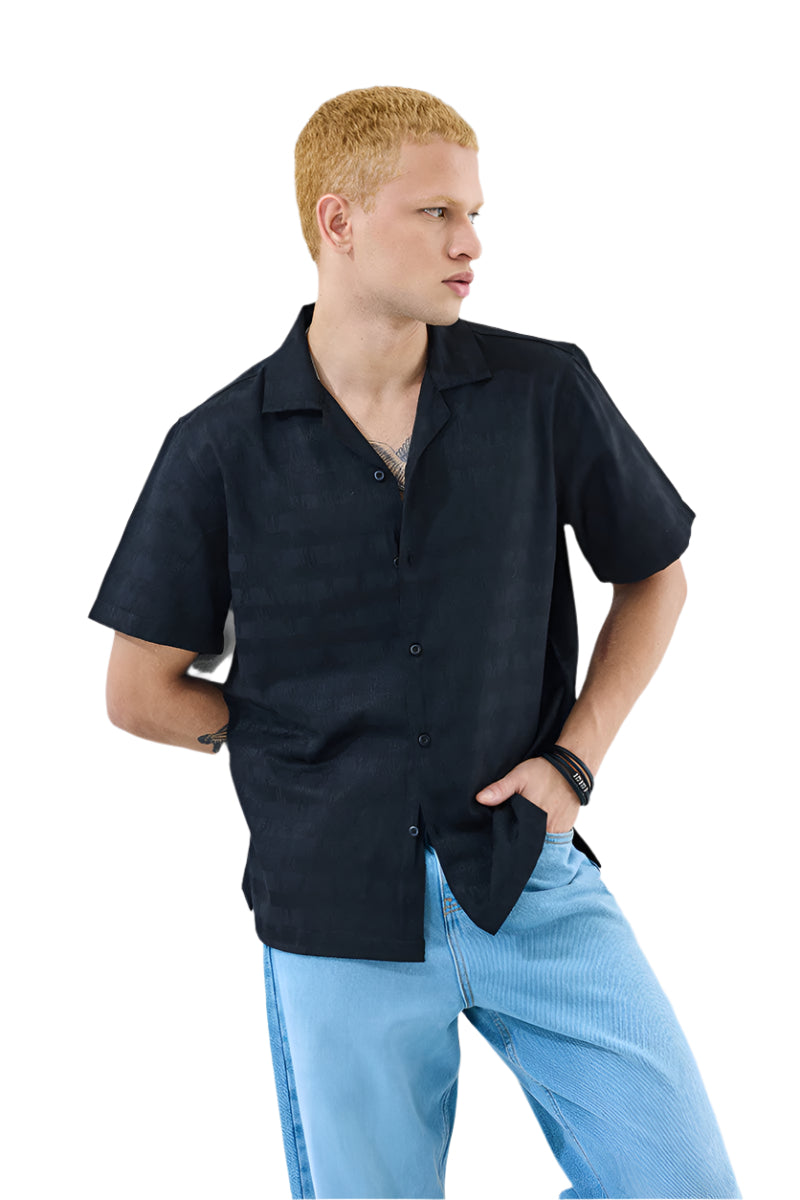 Box Fit Self-design Shirt