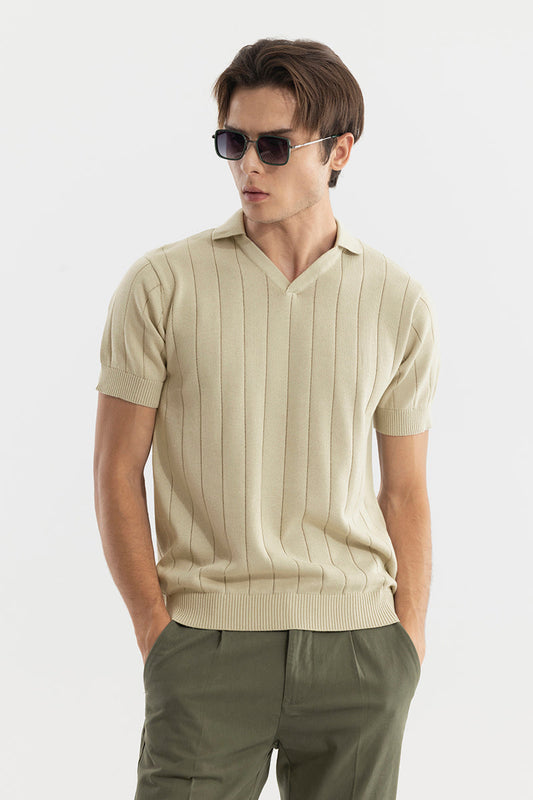 Polo beige nordique