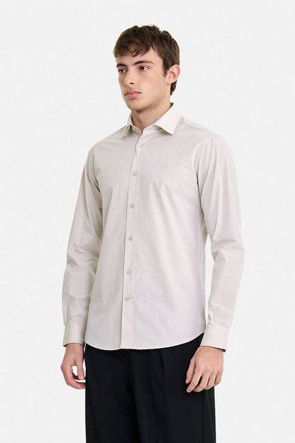 Slim Fit 100% Cotton Luxe Shirt