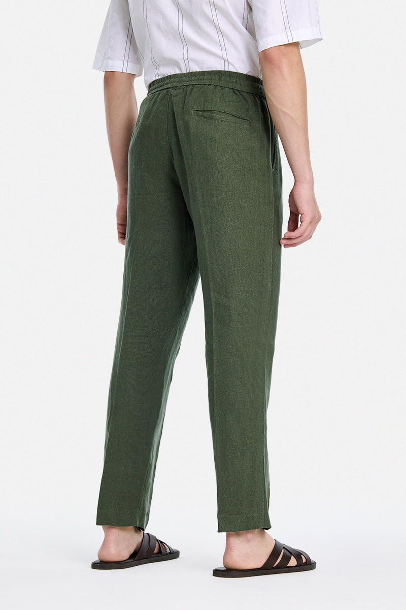 100% Linen Baggy Luxe Trousers