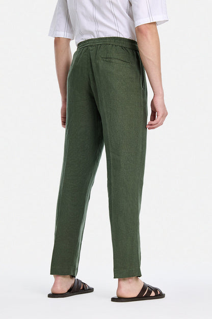 100% Linen Baggy Luxe Trousers