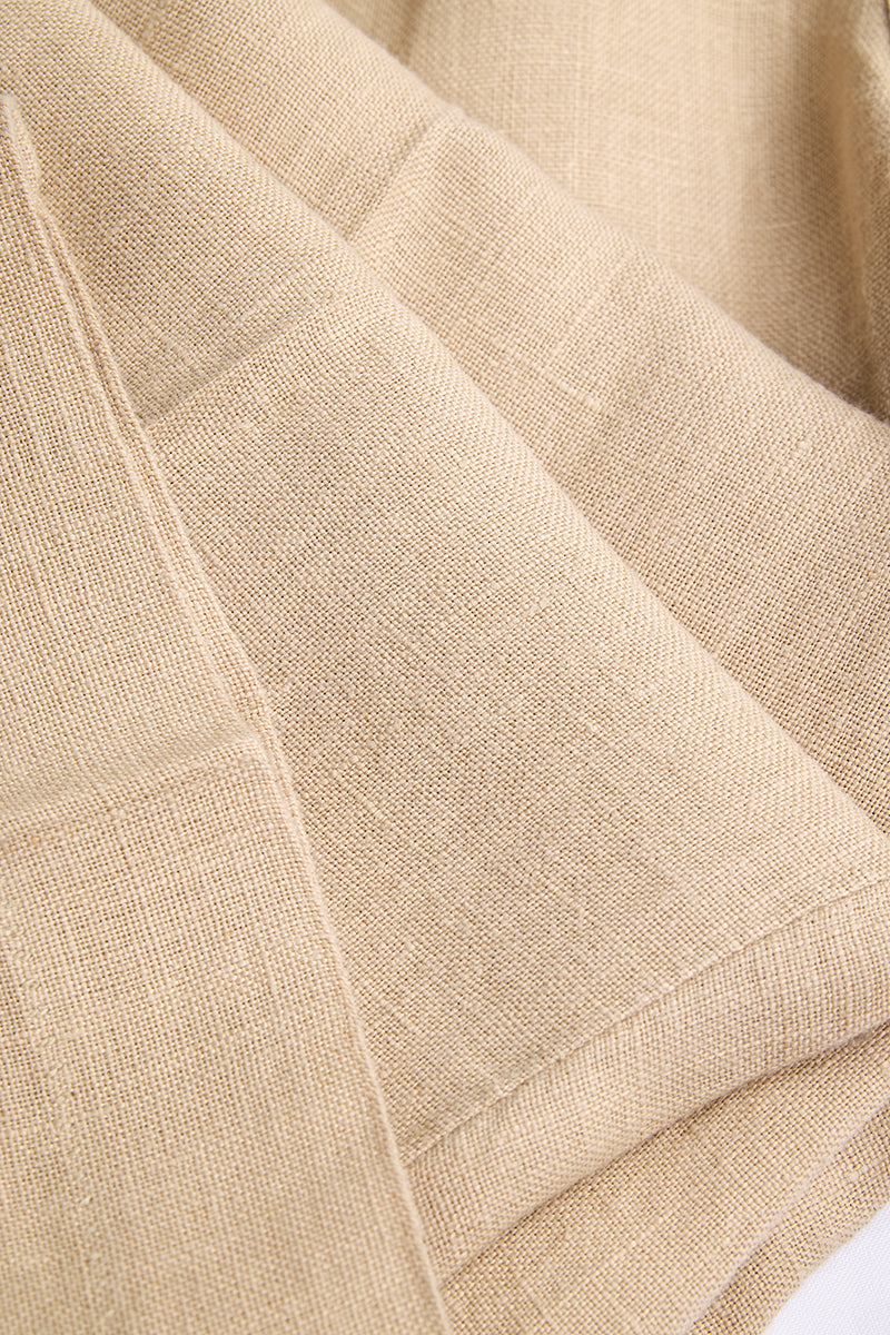 100% Linen Baggy Luxe Trousers