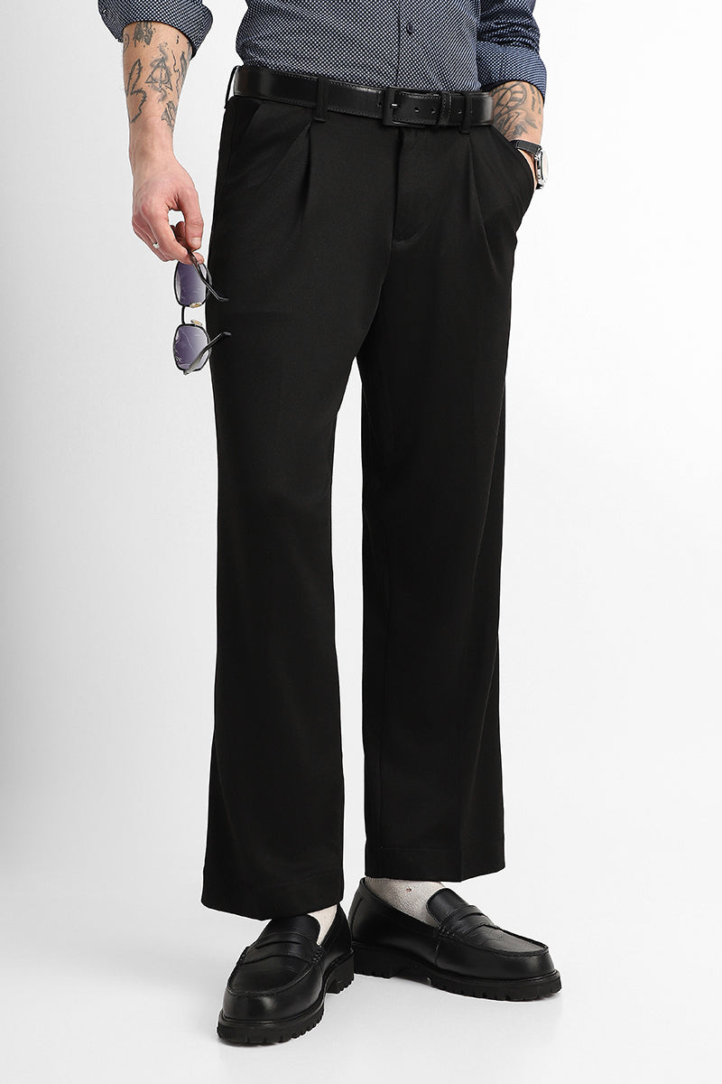 Loose Fit Stretch Trousers
