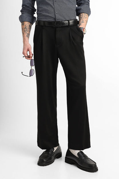 Loose Fit Stretch Trousers
