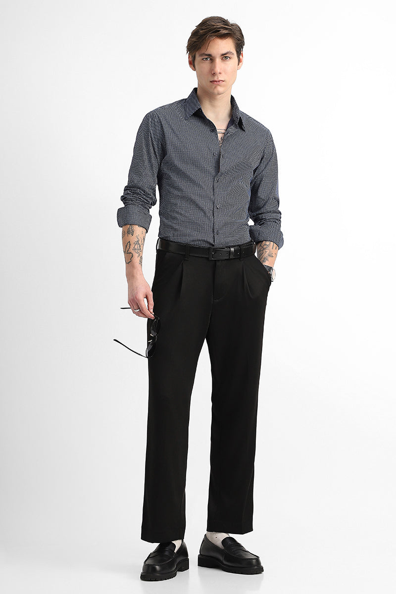 Loose Fit Stretch Trousers