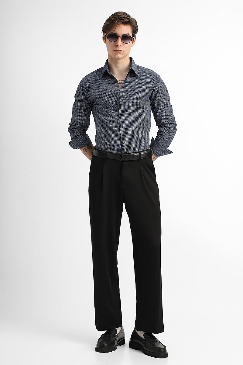 Loose Fit Stretch Trousers