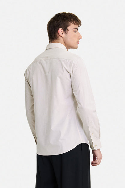 Slim Fit 100% Cotton Luxe Shirt