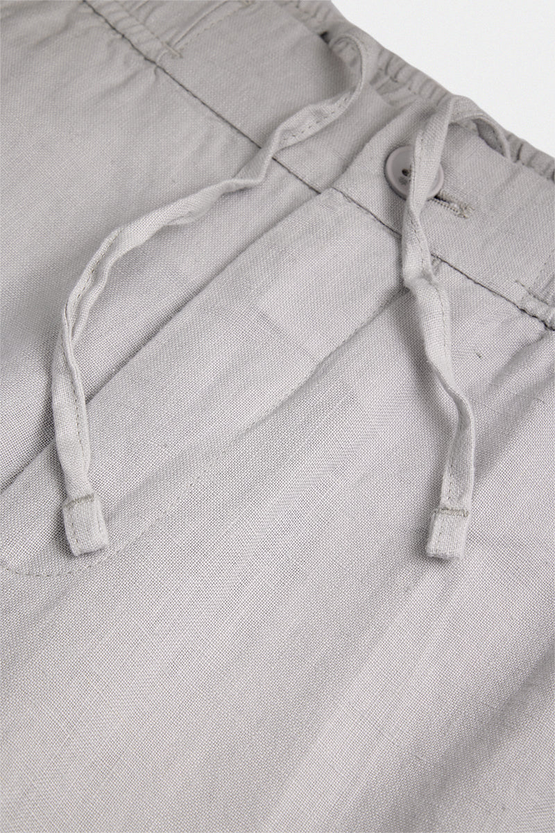 100% Linen Straight Fit Luxe Trousers