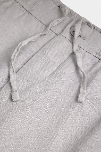 100% Linen Straight Fit Luxe Trousers