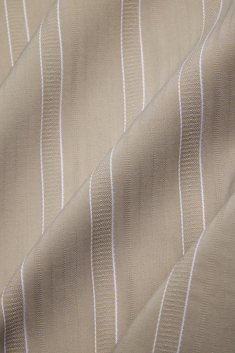Slim Fit Stretch Stripes Luxe Shirt