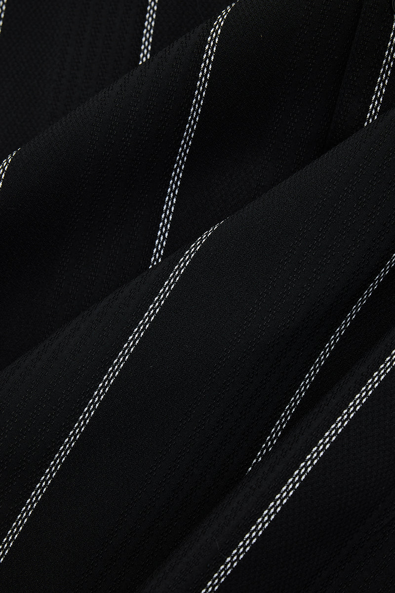 Slim Fit Stretch Stripes Luxe Shirt